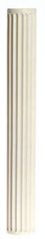 Dollhouse Miniature Column, Fluted Non-Tapered, 8.75In H,1Pr